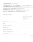 Fiche de recette
